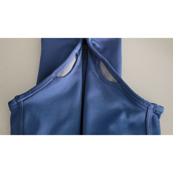 Nike Dri-Fit Women's S Athletic Wireless Unpadded Sports Bra Blue Pre-Owned‎ - Picture 6 of 12